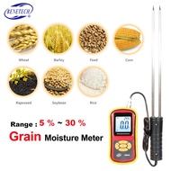 Digital LCD Grain Moisture Meter for Tobacco Seeds Grain Corn Rapeseed Coffee Rice Wheat Barley Mois