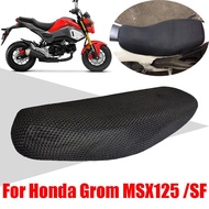 For Honda MSX125 Grom MSX 125 SF 125SF Msx125sf Motorcycle Accessories Breathable Mesh Seat Cushion 
