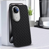 EllaStuff Case VIVO V50 Softcase PREMIUM WOVEN PATTERN Casing VIVO V50