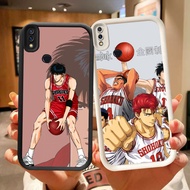 DK-82 Anime Slam Dunk Silicone Casing black and white for Samsung A21S A10 A20S A20 A11 A30 A56 A36 