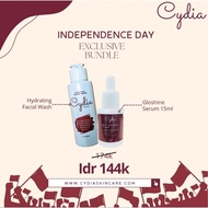 Bundling 1 Cydia gloshine serum 15ml and 1 Cydia hydrating facial wash