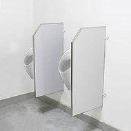 Wall-mounted Urinal Partition, Men's Adult Urinal Baffle, Urinal Privacy Divider, Urinal Screen Toilet Partition, for Schools/kindergartens/Shopping Malls/Public Places (Color : 1pcs, Size : 40X80cm