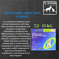 (1BOX) NEXGARD SPECTRA CHEWABLE TABLET