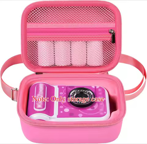 （CASE ONLY) Case for VTech KidiZoom PrintCam and Paper Refill Pack, Digital Instant Selfie Camera Tr