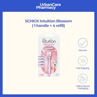 SCHICK Intuition Blossom ( 1 handle + 4 refill)