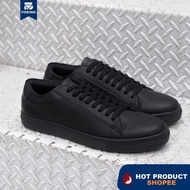 Phoenix Full Black | Sepatu Hitam Casual Sneakers Kasual Polos Ori Pria Footwear | FORIND x Oxwalker