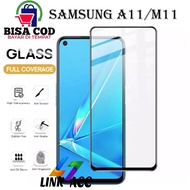 LAYAR TEMPERED GLASS FULL SCREEN FOR SAMSUNG A11/M11 - ANTI-SCRATCH GLASS SCREEN PROTECTOR SAMSUNG A