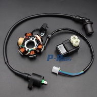 NEW GY6 150 6 Pole Stator Coil CDI Box Ignition Coil 150cc Scooter ATV Go Kart