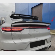 BigSale For Porsche Cayenne Coupe 2020 2021 2022 Rear Trunk Lip Carbon Fiber Wing Spoiler Car Stylin