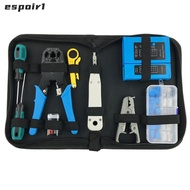 ESPOIR1C2 Crimping Tools Set Cat5e Cat6 Crimping Tools Hand Tools Pliers Rj45 Crimping Tool Kit