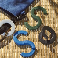 Japan {MUJI} MUJI S-Shaped Hook Travel S-Hook/S-Shaped