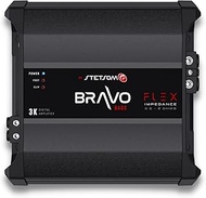 Stetsom Bravo BASS Flex 3K Mono Class D Car Audio Amplifier, Automatic Impedance System 0.5 to 2 Ohm