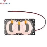 PANTHON Car 3-coil 18W High-power Wireless Charger Module Type-C Interface DC12V 24V Type-C QI Wireless Fast Charger Charging Transmitter Module Circuit Board Coil Receiver