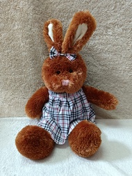 Dreamtoys96 Boneka Floopy Rabbit Boneka Kelinci Baju Kotak-Kotak L