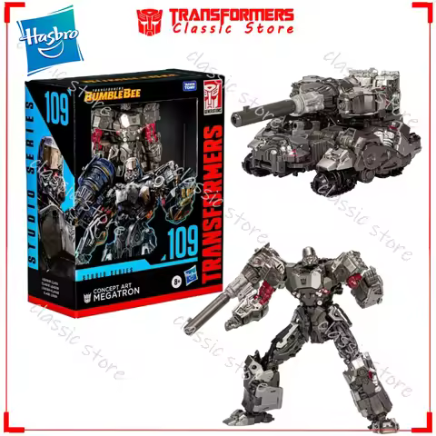 In Stock Classic Transformers Toys Studio Series Leader Class SS-109 Concept Art Megatron Cybertron 