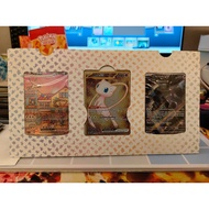 Pokemon TCG 151 UPC Promo Mew ex SVP053, Mewtwo SVP052, Mew ex Metal Promo 205/165