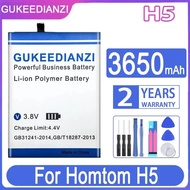 3650mAh High Capacity Mobile Phone Battery Long-Lasting Performance For Homtom H5