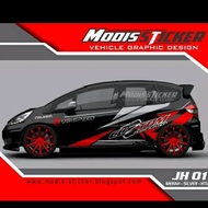 Cutting sticker mobil racing agya ayla jazz yaris keren