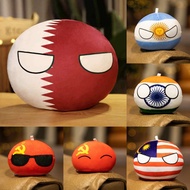 10CM Countryballs Toy Plush Pendant Polandball Plush Doll Countryball Turkey USA FRANCE RUSSIA UK JA