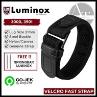 Luminox Watch Strap - Velcro Strap Luminox 3000 BO Black ORIGINAL