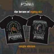 Couple Tshirt The Heroes Of Eighty Six Swordsman & Srikandi | Pagar Nusa Couple Edition T-shirt | Ei