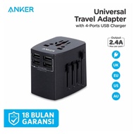 A2730 - Anker Wall Charger Anker Universal Travel Adapter Black