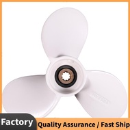 Aluminum Outboard Propeller 3X7-1/2X7 for  4-6Hp 6E0-45943-00