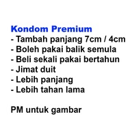 Kondom Tambah Panjang Premium Condom Extension Longer Bigger Ultra Thick Ultra Safe Kondom Panjang C