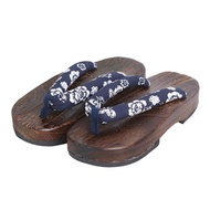 Cutey May Kids Japanese Traditional Shoes Wooden Sandals Geta Clog nezuko Cosplay Boys Girls Costume