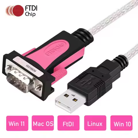 FTDI USB to RS232 Male DB9 Cable Serial COM Port Adapter Chip FTDI USB R232 converter cable Windows 
