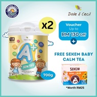 DALE & CECIL-MIWAKO MILK A+ 700G *2