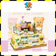 ‌พร้อมส่ง 💕 Butterbear x Top Toy 🐻 Butter Bear calendar ปฏิทินน้องหมีเนย ตัวต่อน้องหมีเนย ร้านขนมหมี