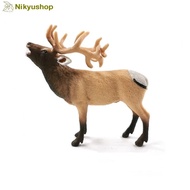 [Nikuyshop] Educational Toys Display Miniature Animal Figures Deer Elk