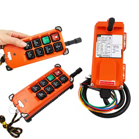 Industrial Crane Remote Controller F21-E1B 2 Transmitter+1 Receiver Wireless Switches for Hoist Cran