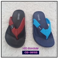H&H ASADI Kids Casual Slipper Sandals Kasut Selipar Budak Size 24-35 Maroon & Blue