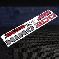 sticker hino 300 xzu710k lorry sticker accessories