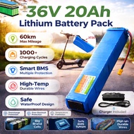 MIM365 36V20Ah Scooter Battery Pack36V20000mAh Battery Pack Electric Scooter Board Overcharge Protec