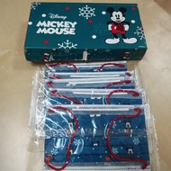 ♻️Good Mask Disney Mickey Mouse 聖誕特別版三層中碼口罩 x5片 (物品交換/購買)