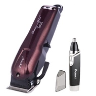 Tông đơ cắt tóc chuyên nghiệp Kemei KM-2600 dùng cho salon gia đình kèm máy tỉa lông mũi dùng pin ti