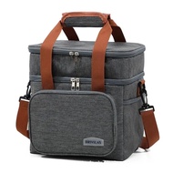 Insulated Lunch Bag-Reusable Lunch Box for Office Picnic Hiking Beach-Leakproof Cooler Tote Bag Orga