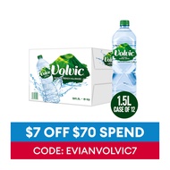 Volvic Natural Mineral Water 12x1.5L - Case