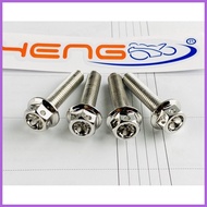 ﹊ ☾ ☪ ️ HENG SHOCK BOLT SET AEROX155/GRAB BAR BOLT NMAX (Set of 4pcs)