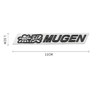 3D Metal HONDA MUGEN RR Logo Car Rear Trunk Body Emblem Badge Stickers and Decals For Honda Accord City Civic Brio CRV BRV URV HRV Jazz Stream CRZ Jade Mobilio Accessories