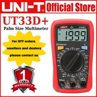 UNI-T UT33D+ UT33A+ UT33B+ UT33C+ Palm Size Multimeter