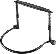 K&M Harmonica Holder [16416] Color: Black; Holder: Can be mounted up to 7.3 x 1.7 inches (185 x 43 m