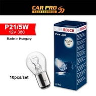 1PCS Bosch Pure Light  P21/5W (380) / P21 (382) Bulb 1016 Brake Bulb (12V) Made In Hungary