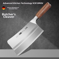 Professional Bone Cutting Chefs Knife 9Cr18Mov Steel