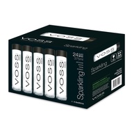 VOSS GLASS SPARKLING WATER 24 Bottle X 375ML