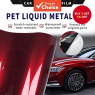 High Gloss Liquid Metal Dragon Blood Red Vinyl for Motorcycle Vinyls Car Coverings Film Black Vinyl 