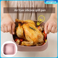 [Ahagexa] Air Fryer Silicone Pot Food Safe Air Fryers Oven Accessories No More Harsh Cleaning Basket after Using Airfryer Replacement for Paper Liners